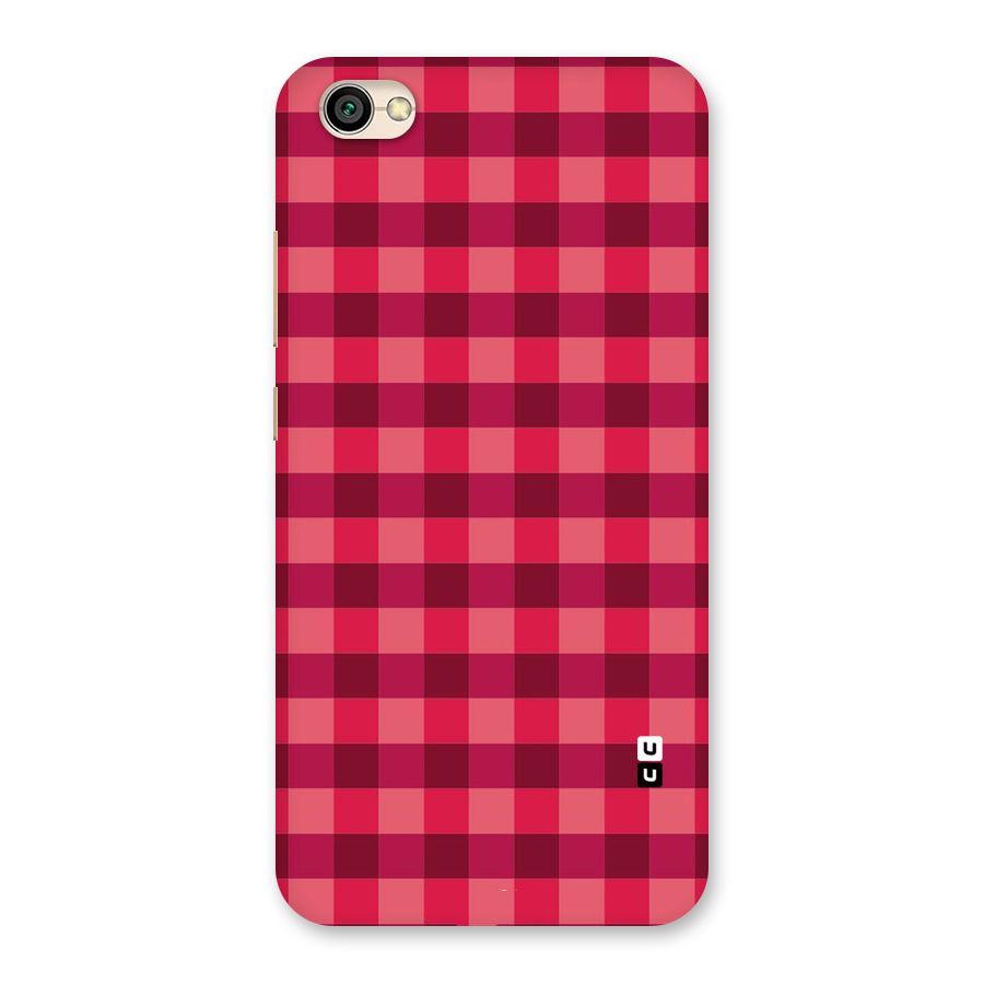 Love Checks Back Case for Redmi Y1 Lite