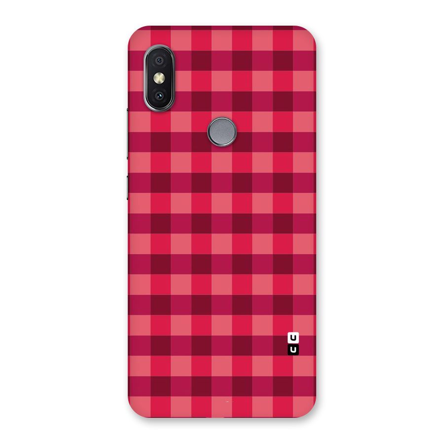 Love Checks Back Case for Redmi Y2