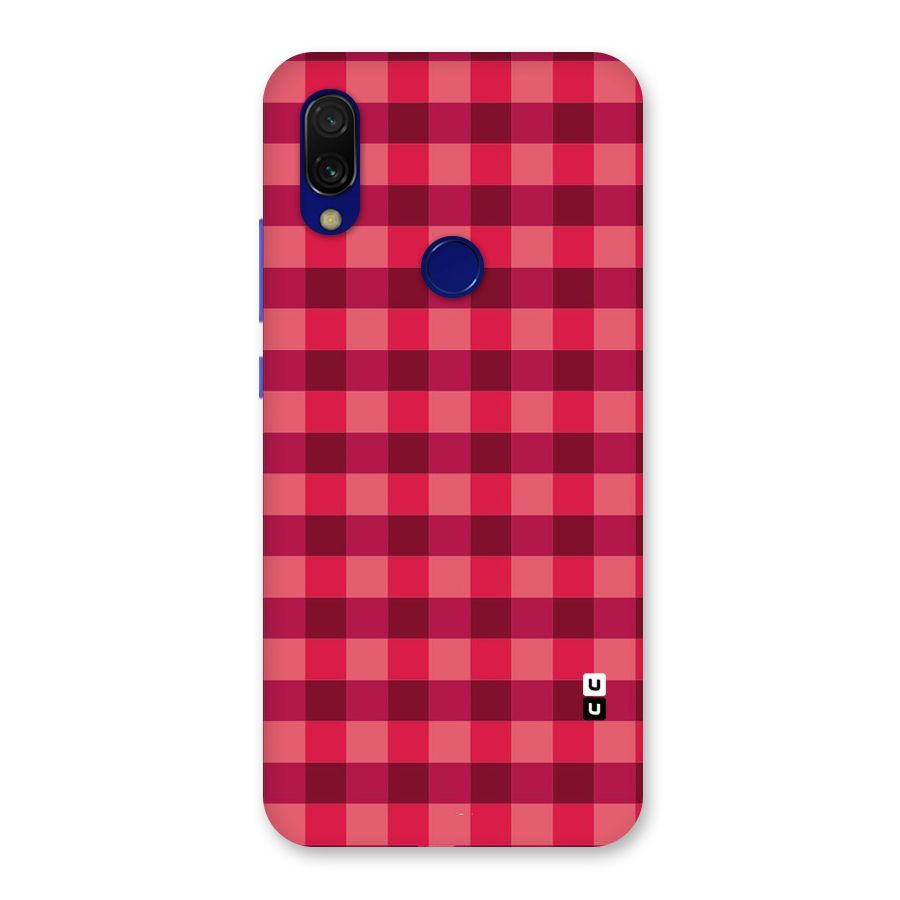 Love Checks Back Case for Redmi Y3