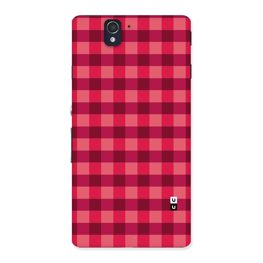 Love Checks Back Case for Sony Xperia Z