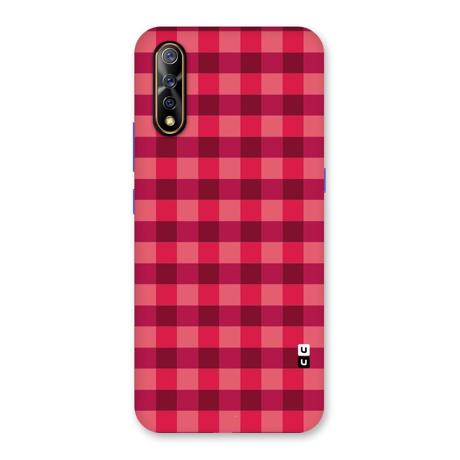 Love Checks Back Case for Vivo S1