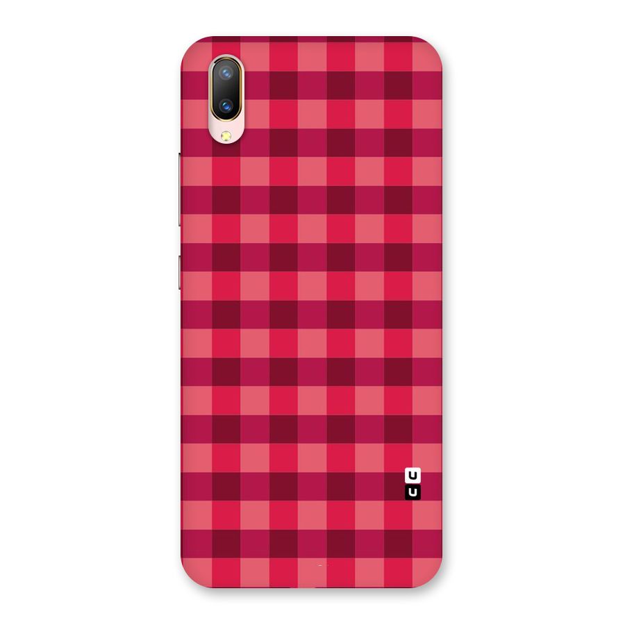 Love Checks Back Case for Vivo V11 Pro