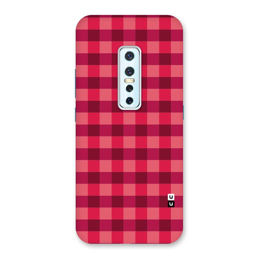 Love Checks Back Case for Vivo V17 Pro