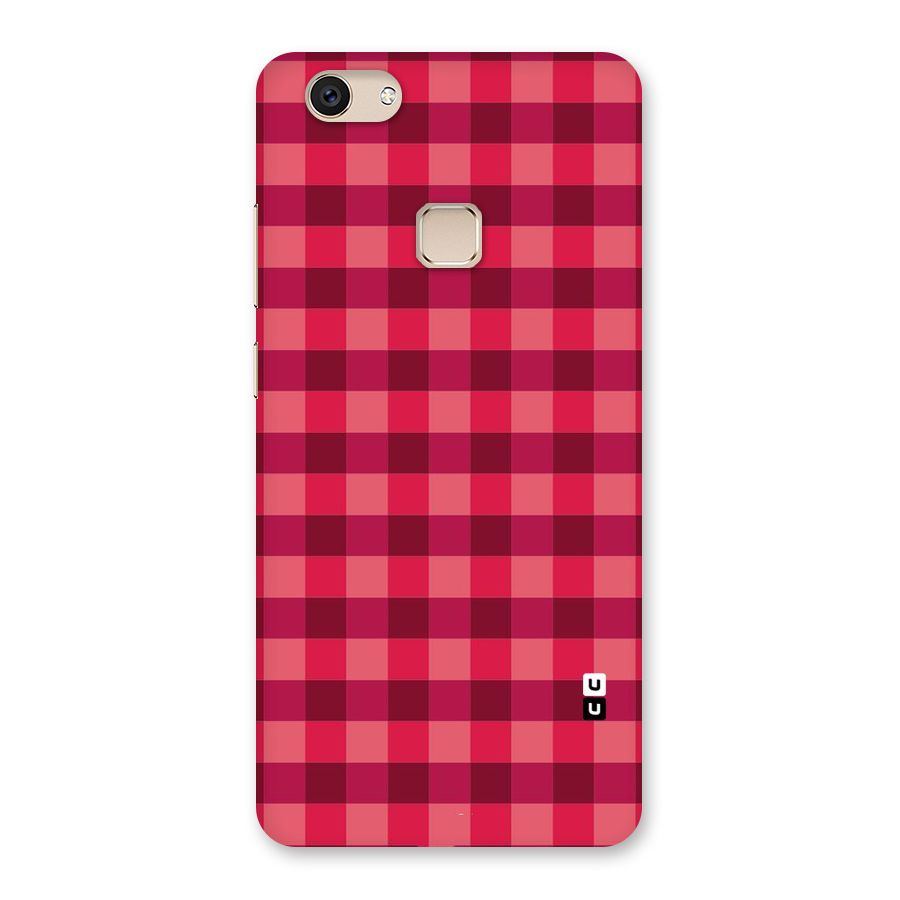 Love Checks Back Case for Vivo V7