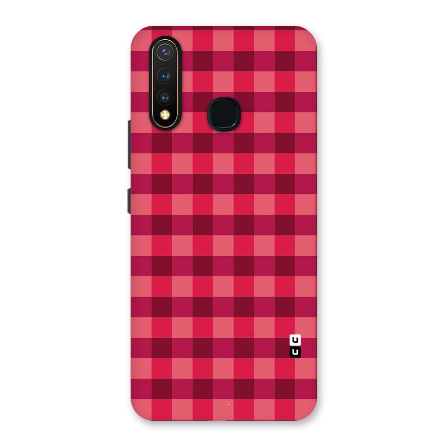 Love Checks Back Case for Vivo Y19