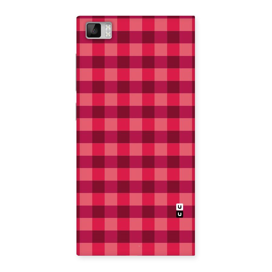 Love Checks Back Case for Xiaomi Mi3