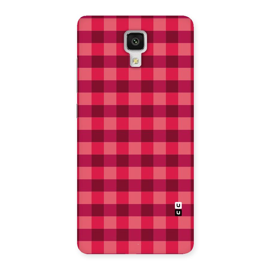 Love Checks Back Case for Xiaomi Mi 4