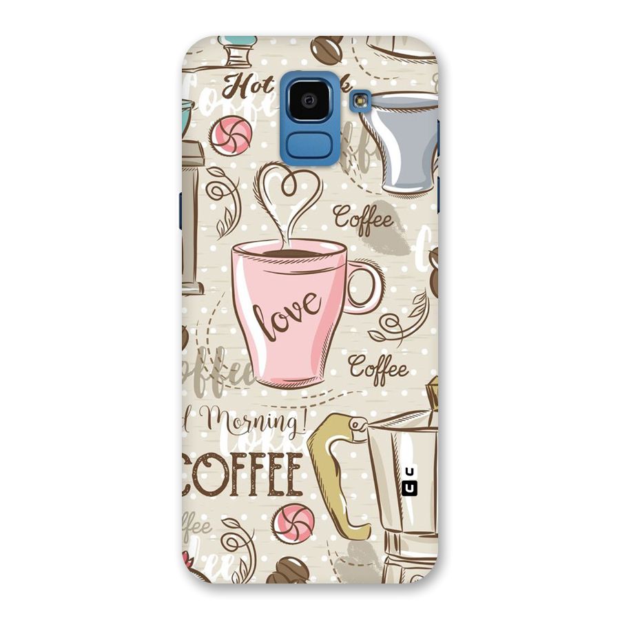 Love Coffee Design Back Case for Galaxy On6