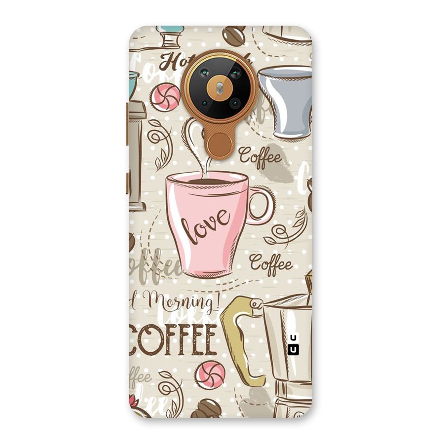 Love Coffee Design Back Case for Nokia 5.3