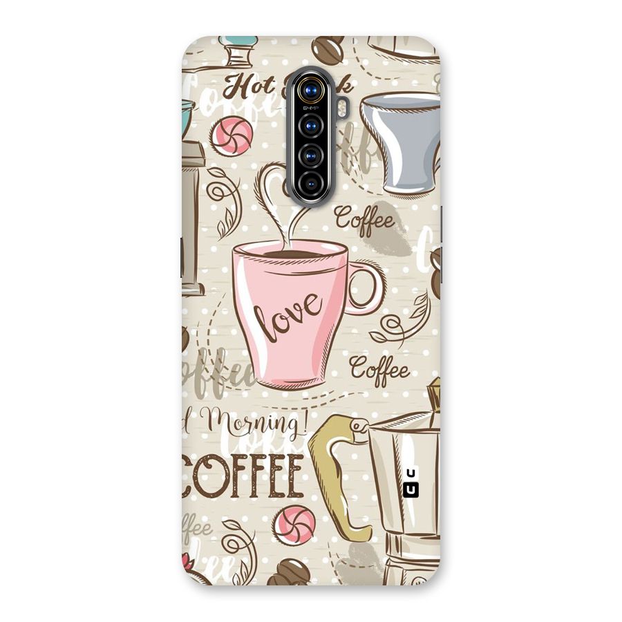 Love Coffee Design Back Case for Realme X2 Pro