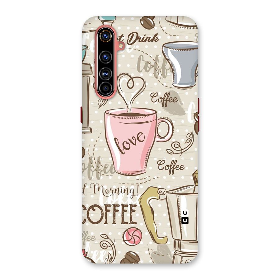 Love Coffee Design Back Case for Realme X50 Pro
