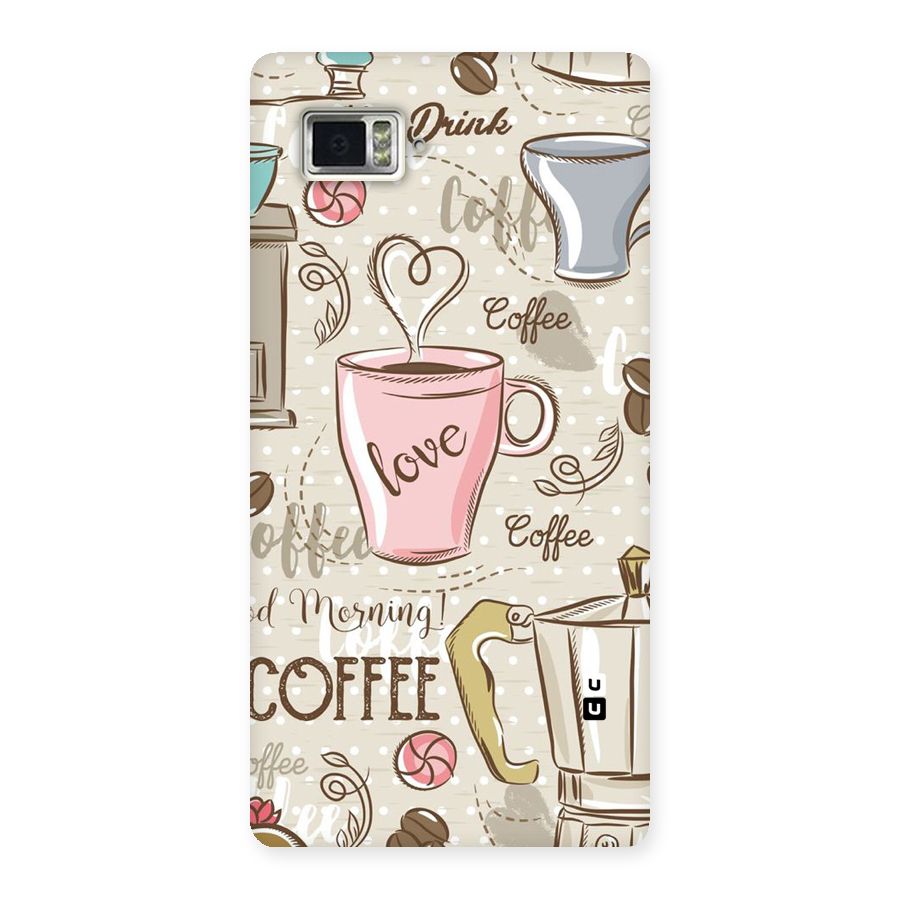 Love Coffee Design Back Case for Vibe Z2 Pro K920
