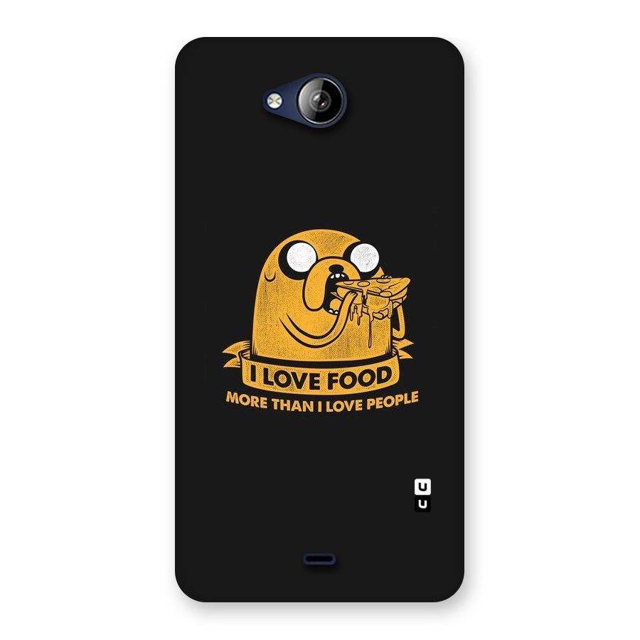 Love Food Back Case for Canvas Play Q355