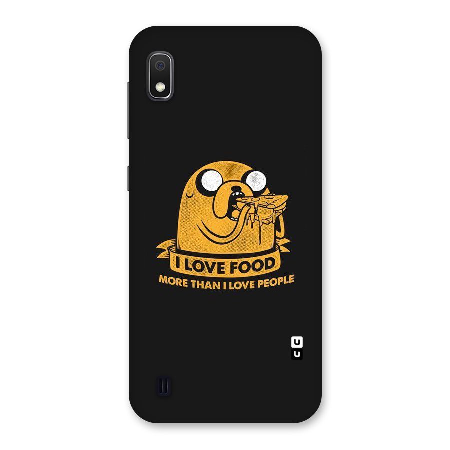 Love Food Back Case for Galaxy A10