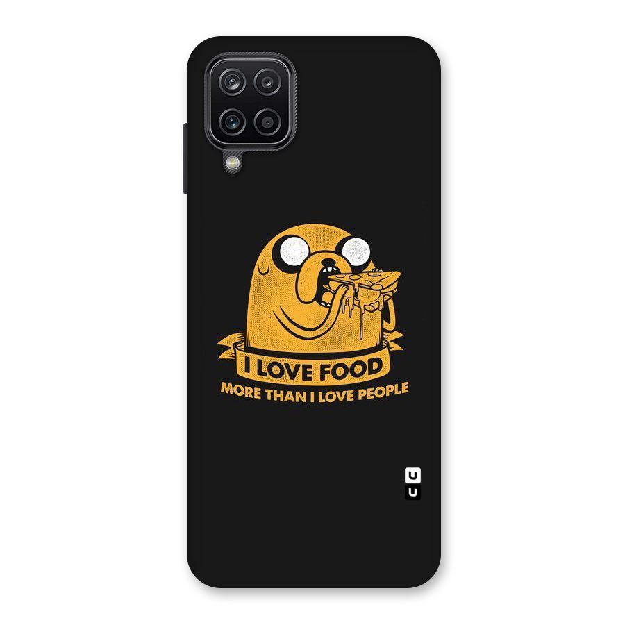Love Food Back Case for Galaxy A12