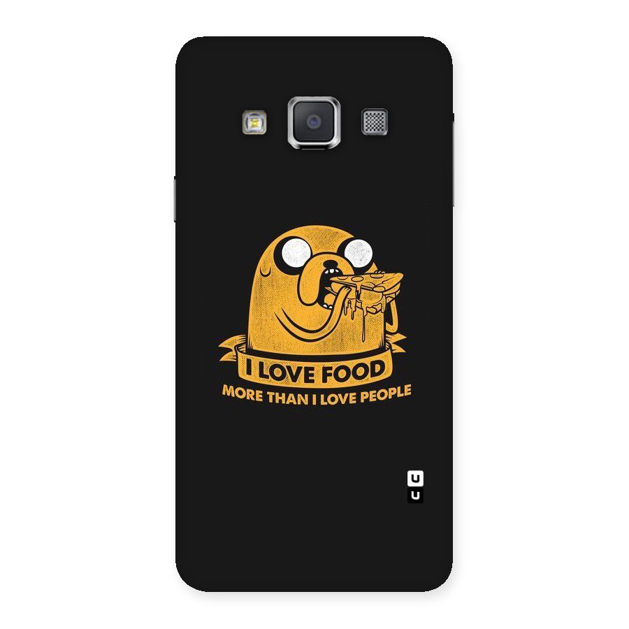 Love Food Back Case for Galaxy A3