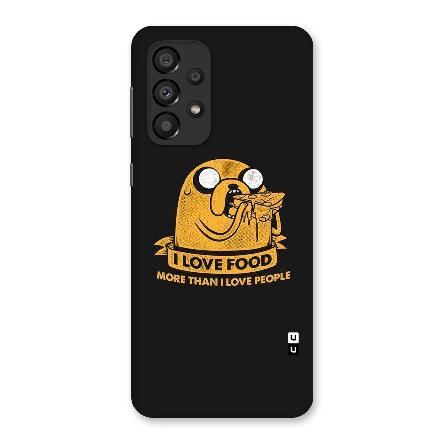Love Food Back Case for Galaxy A33 5G
