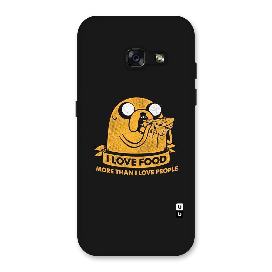 Love Food Back Case for Galaxy A3 (2017)