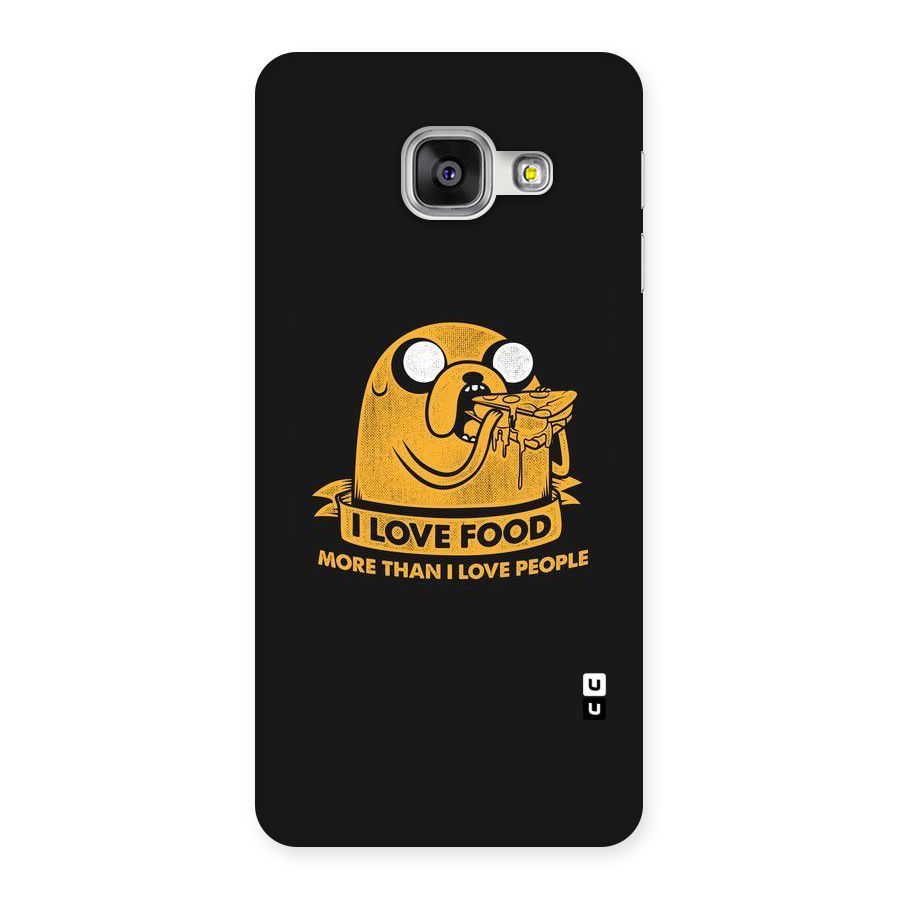 Love Food Back Case for Galaxy A3 2016