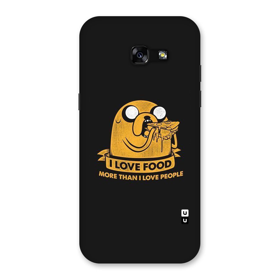 Love Food Back Case for Galaxy A5 2017
