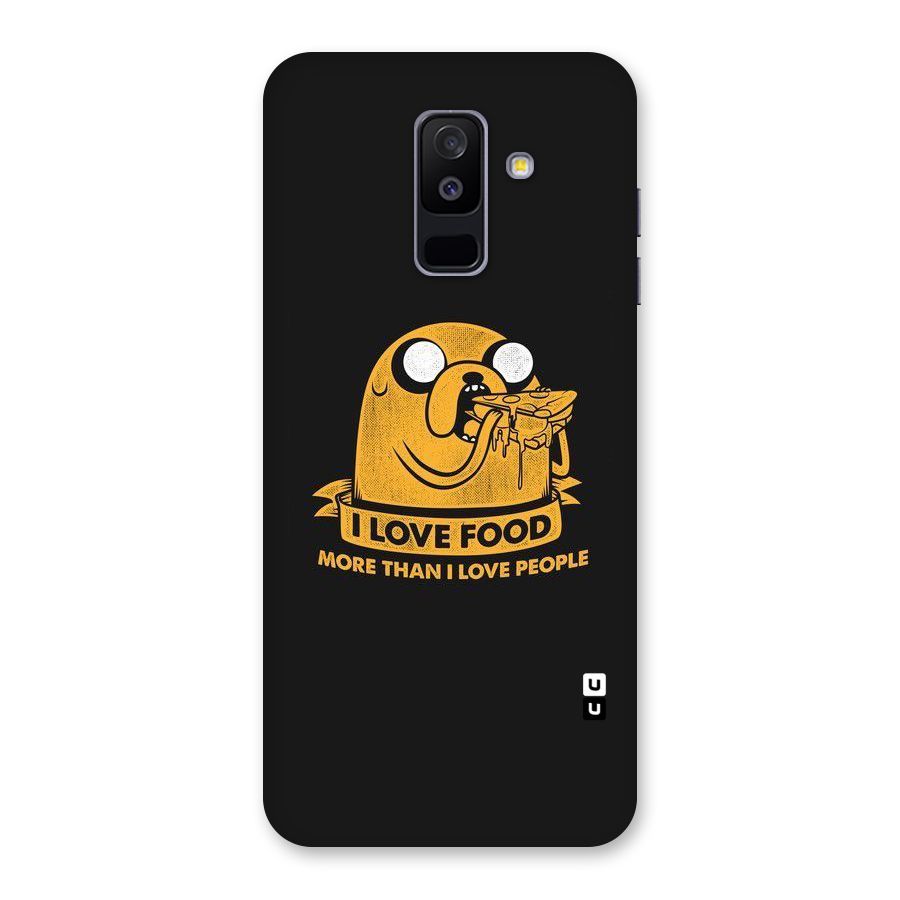 Love Food Back Case for Galaxy A6 Plus