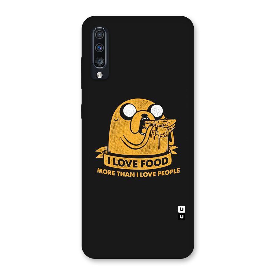 Love Food Back Case for Galaxy A70