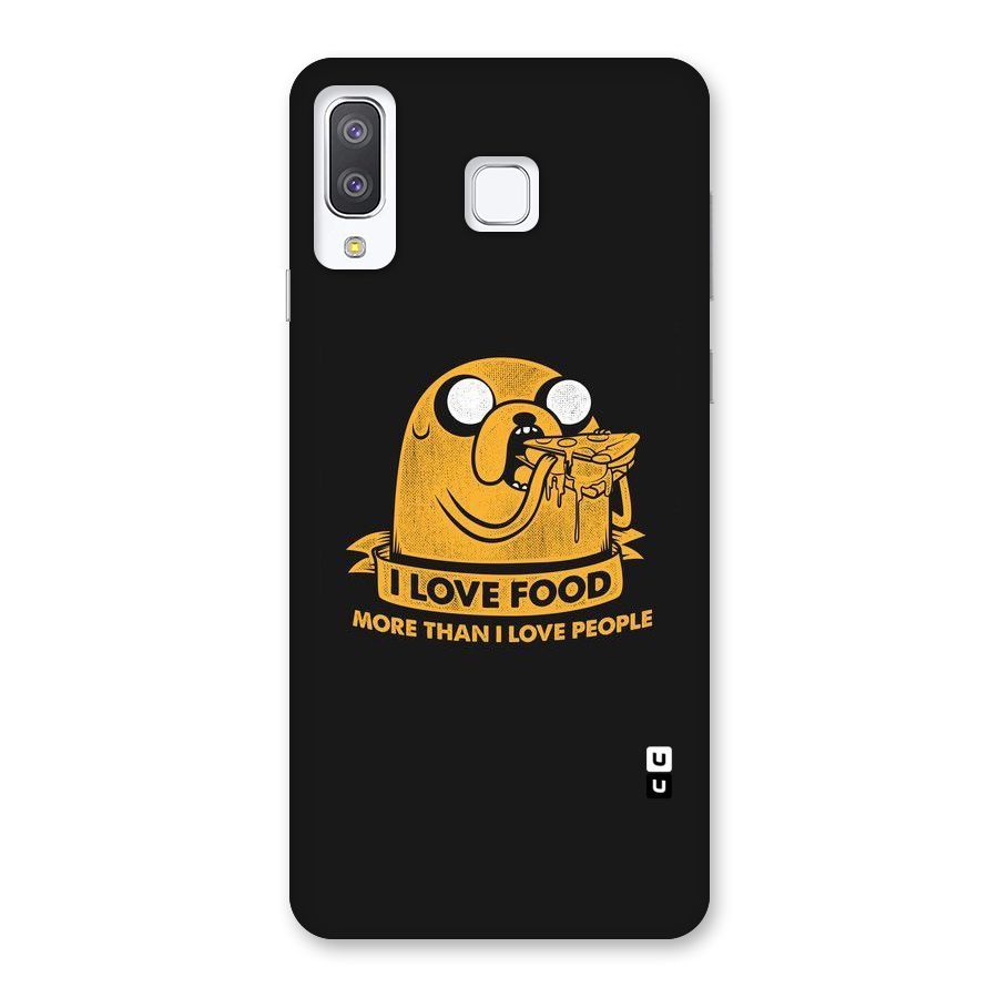 Love Food Back Case for Galaxy A8 Star