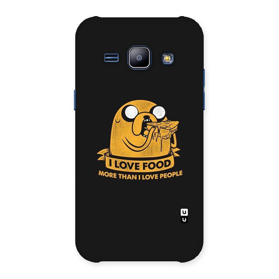 Love Food Back Case for Galaxy J1