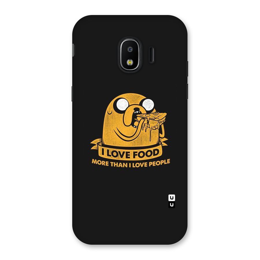 Love Food Back Case for Galaxy J2 Pro 2018