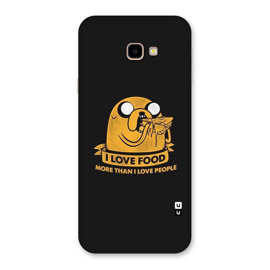 Love Food Back Case for Galaxy J4 Plus