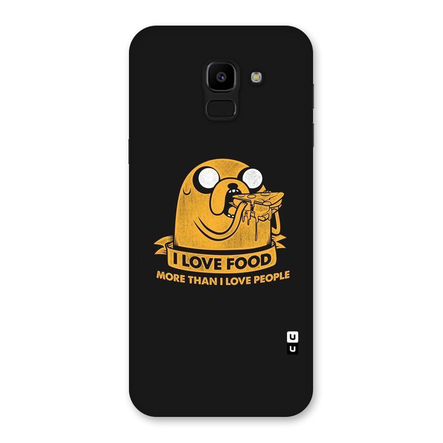 Love Food Back Case for Galaxy J6