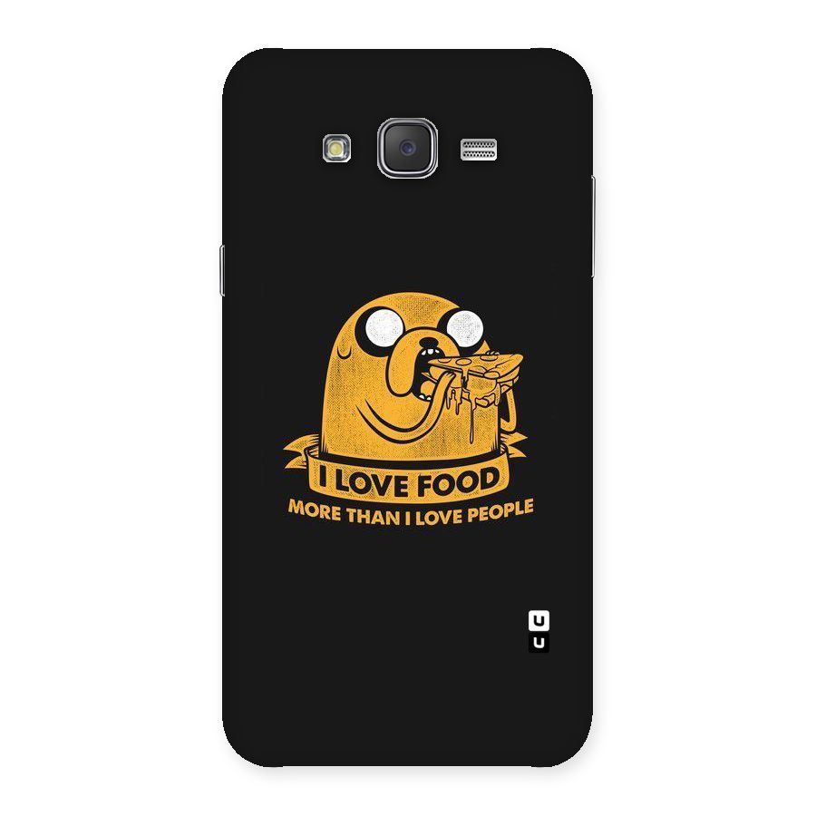 Love Food Back Case for Galaxy J7
