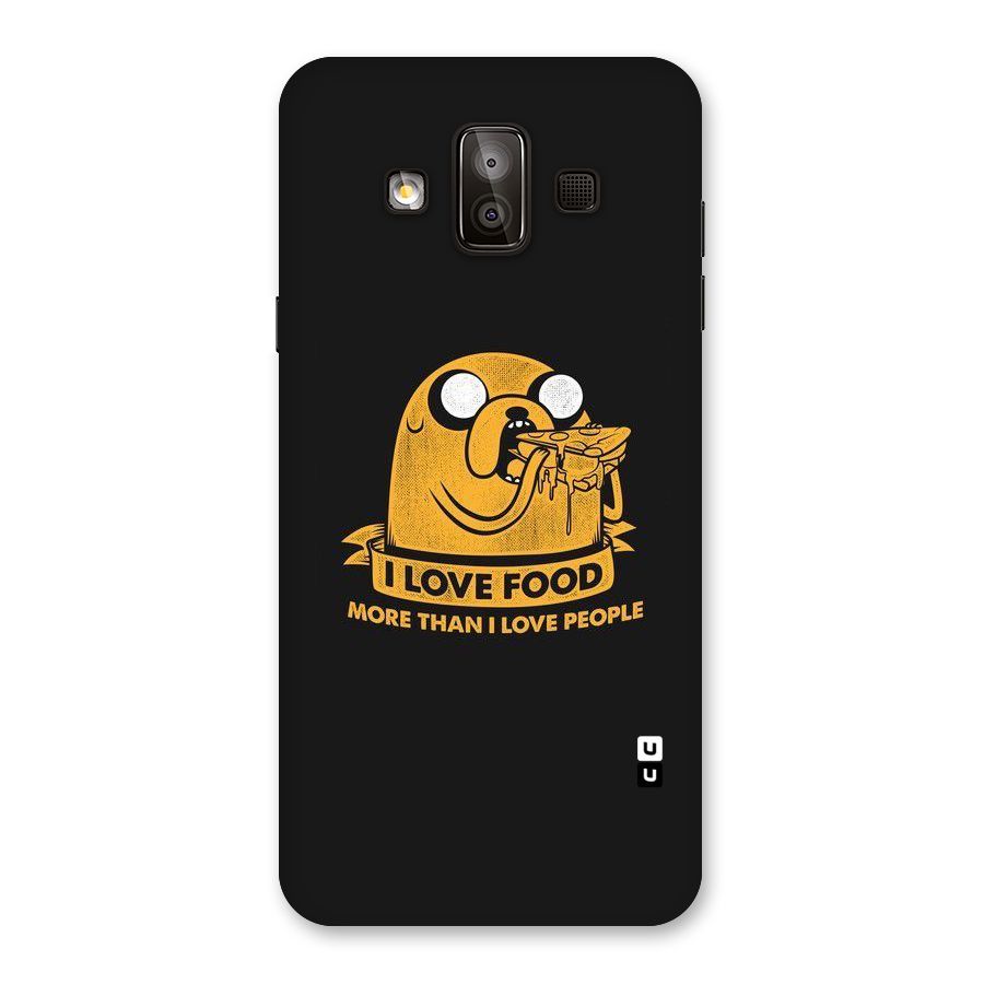 Love Food Back Case for Galaxy J7 Duo