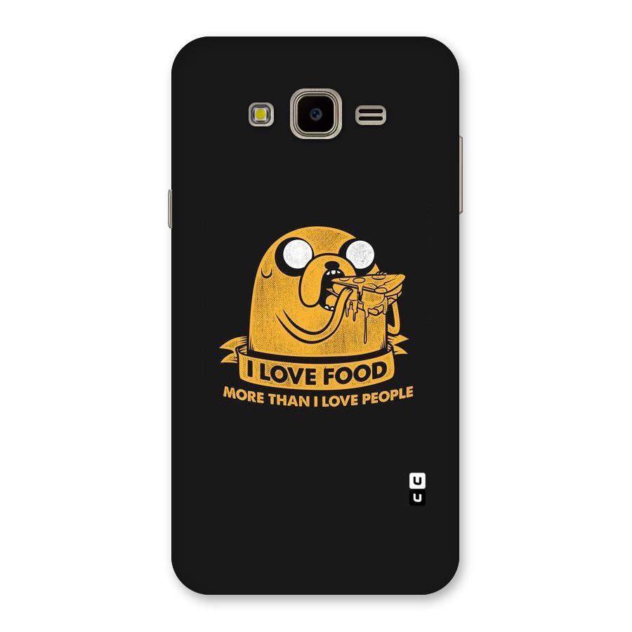 Love Food Back Case for Galaxy J7 Nxt