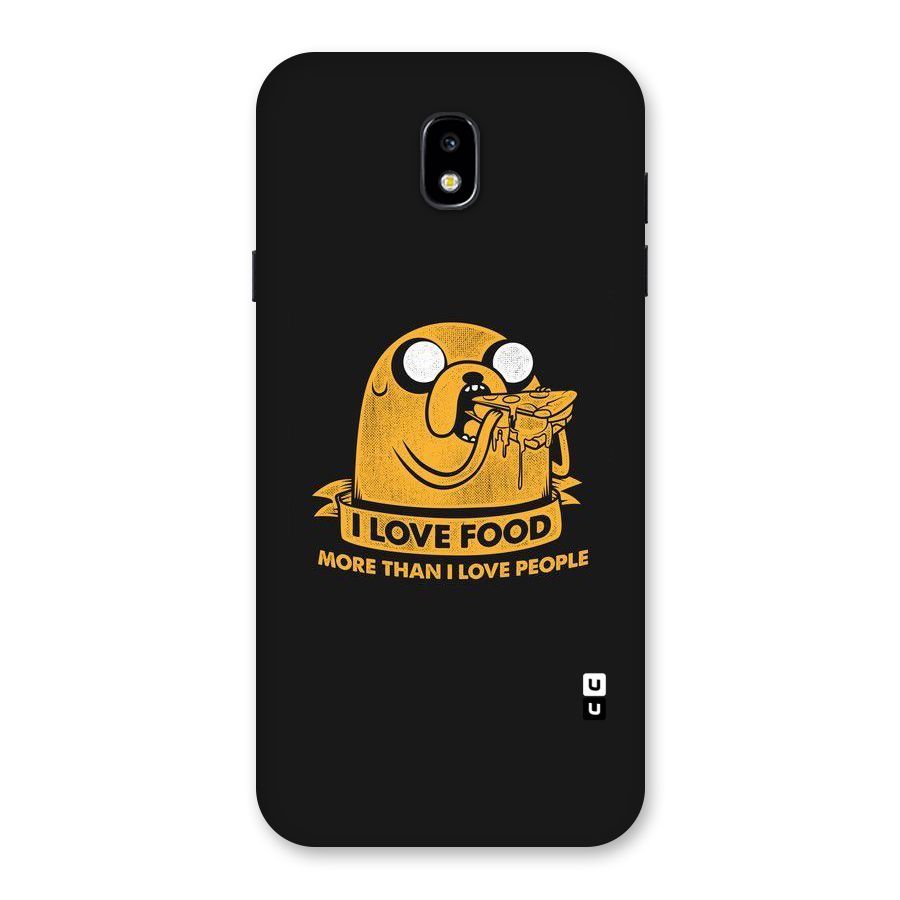 Love Food Back Case for Galaxy J7 Pro