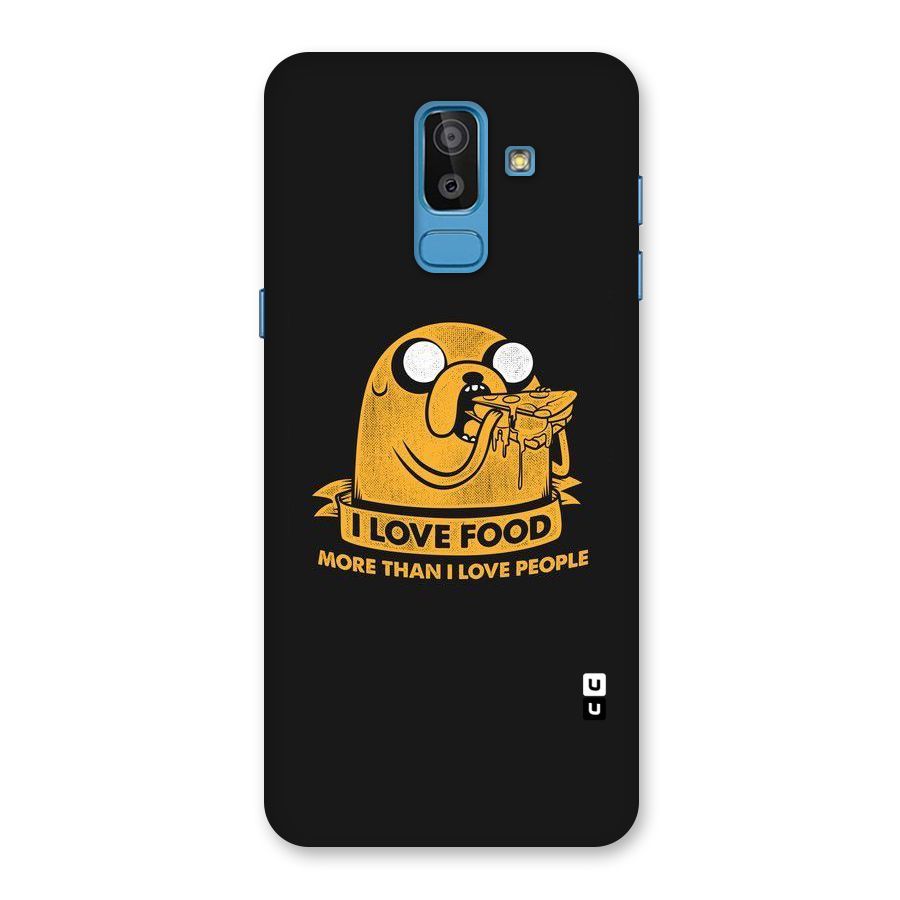 Love Food Back Case for Galaxy J8