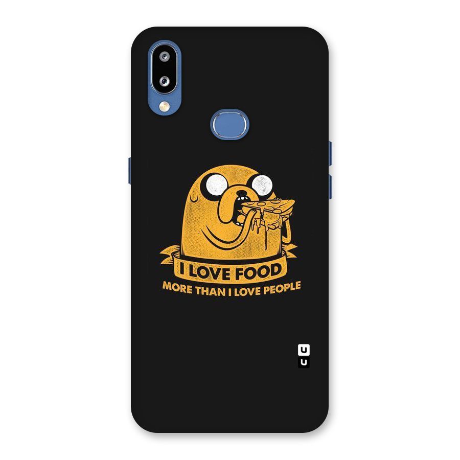 Love Food Back Case for Galaxy M01s