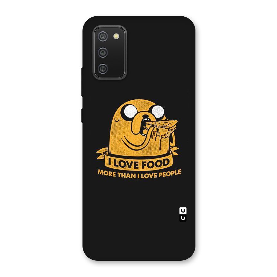 Love Food Back Case for Galaxy M02s