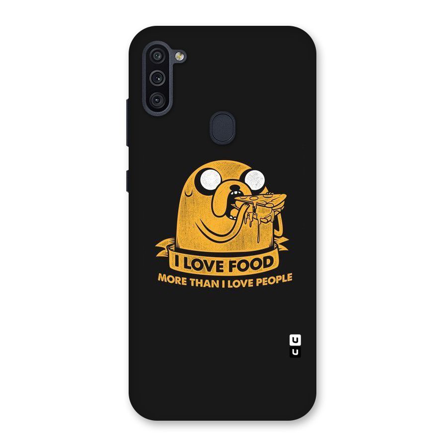 Love Food Back Case for Galaxy M11