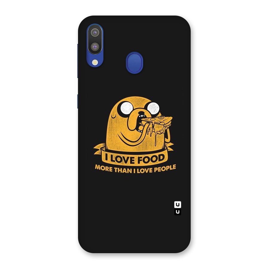 Love Food Back Case for Galaxy M20