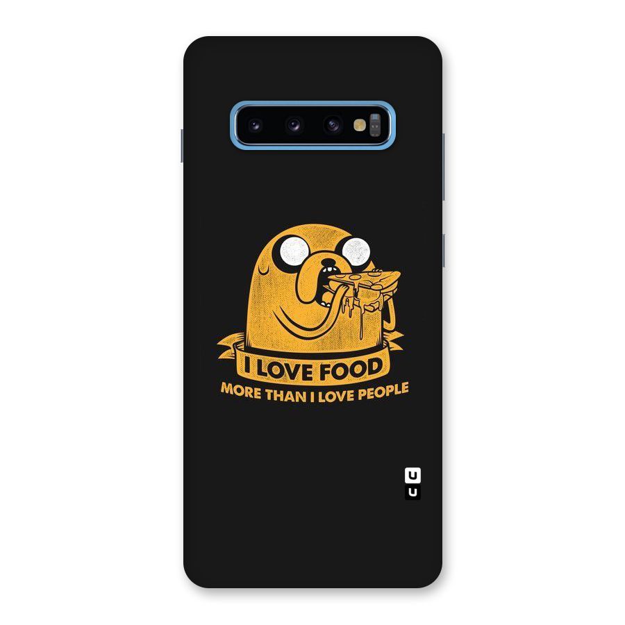Love Food Back Case for Galaxy S10 Plus