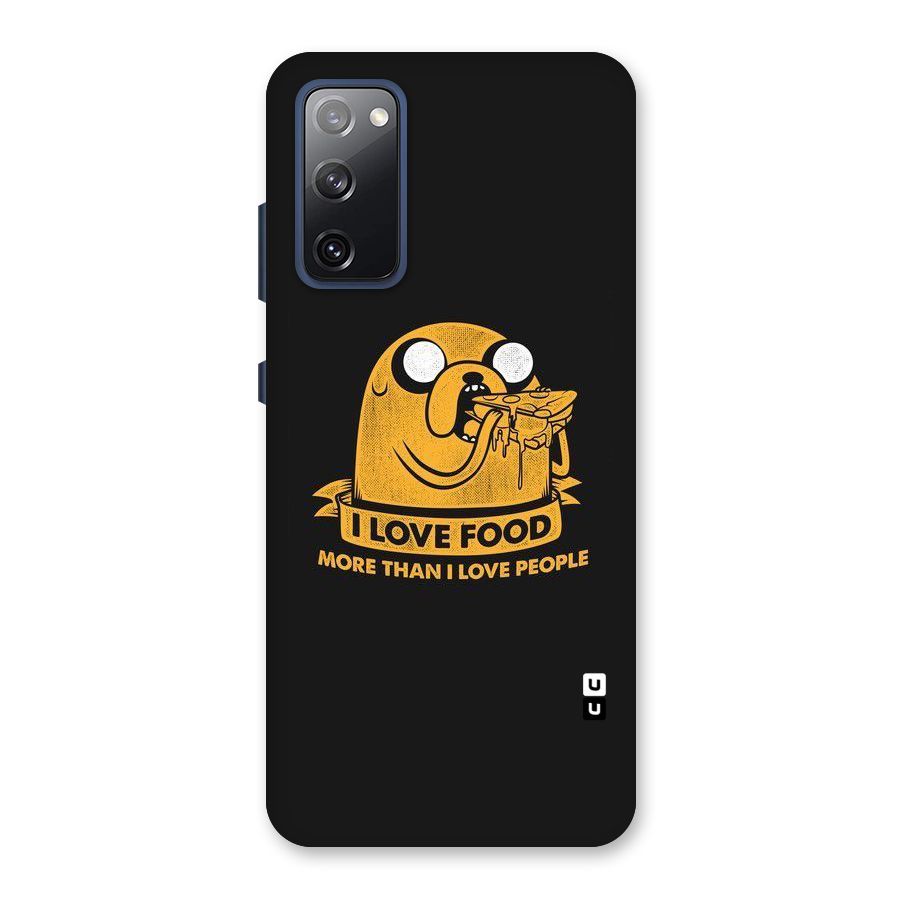 Love Food Back Case for Galaxy S20 FE
