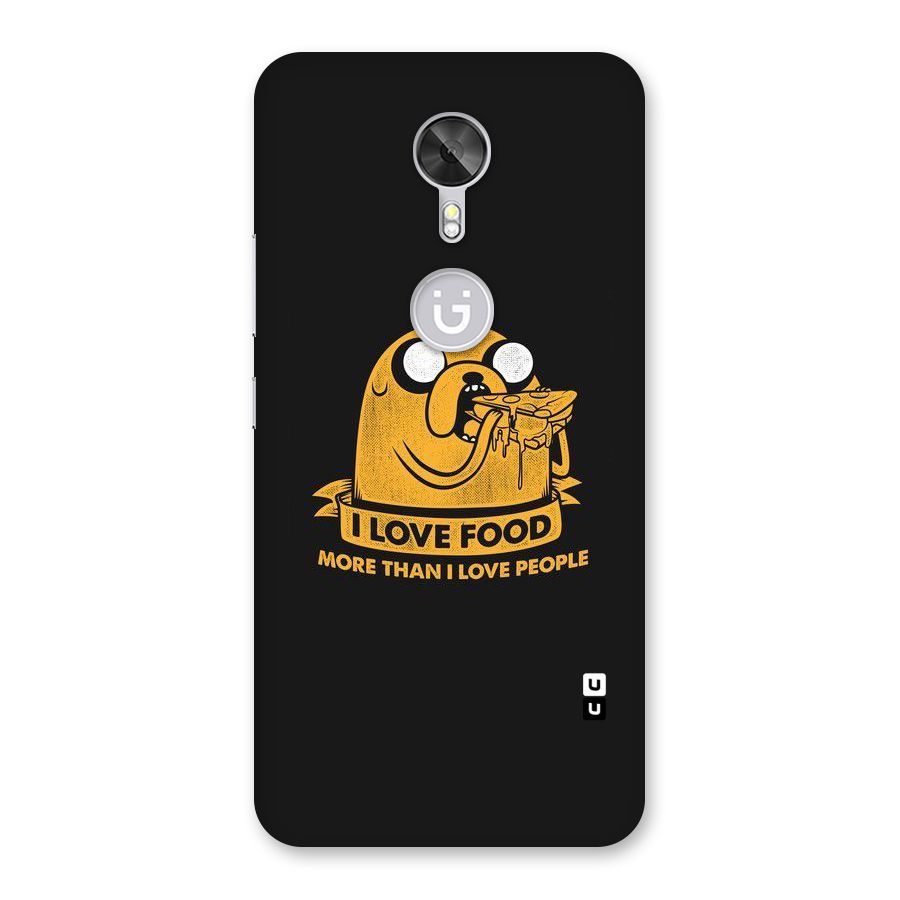 Love Food Back Case for Gionee A1