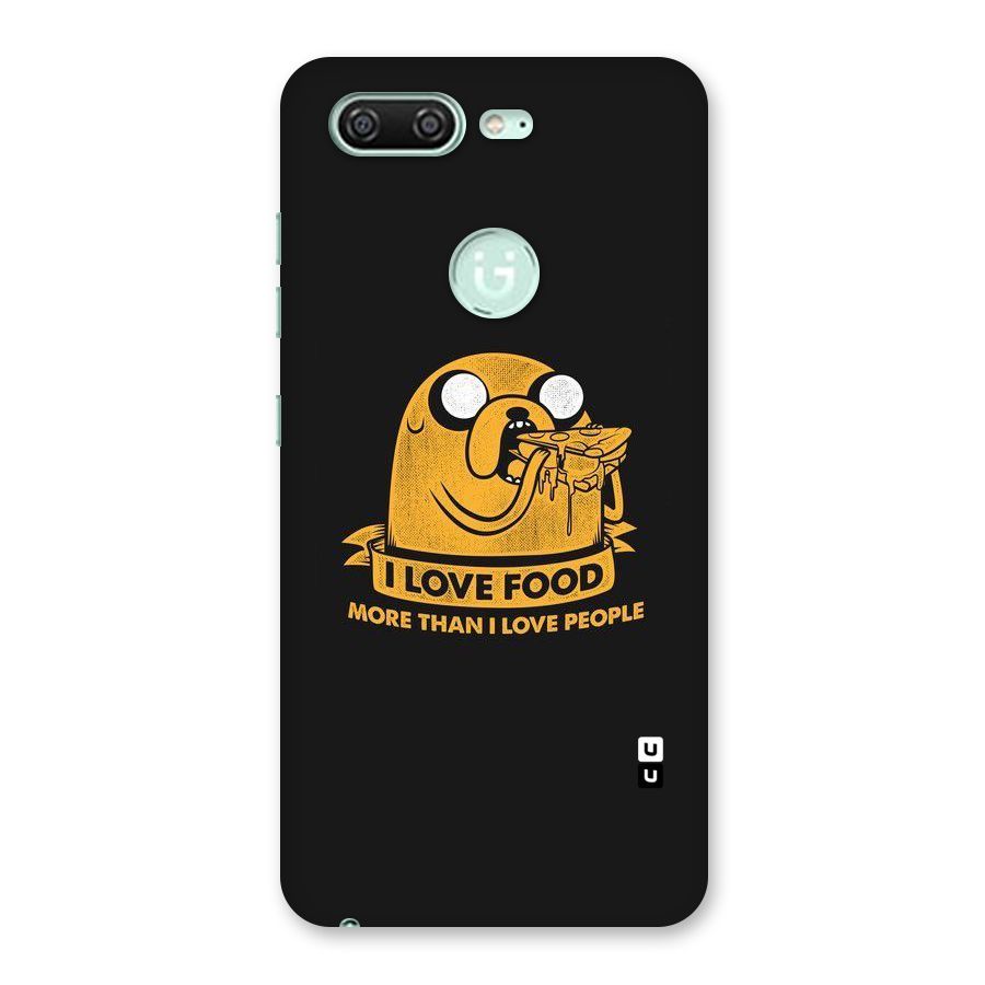 Love Food Back Case for Gionee S10