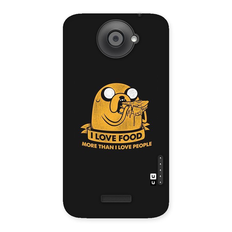 Love Food Back Case for HTC One X