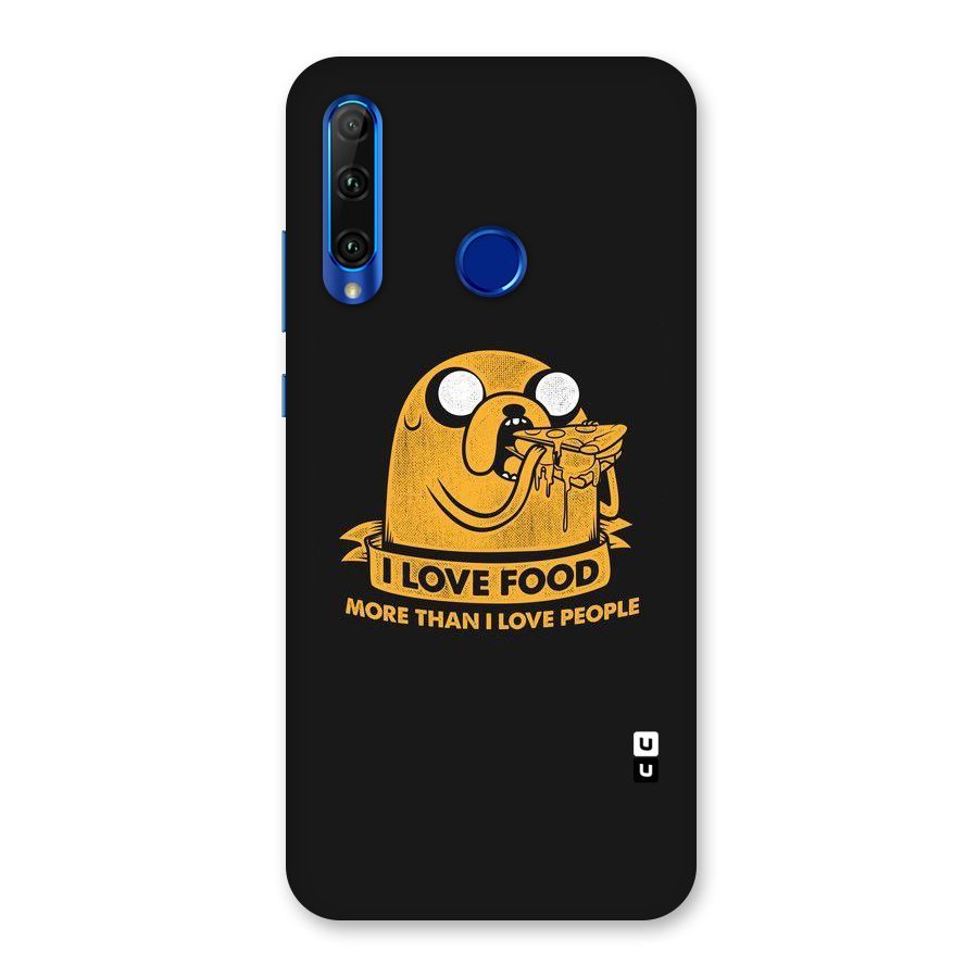 Love Food Back Case for Honor 20i