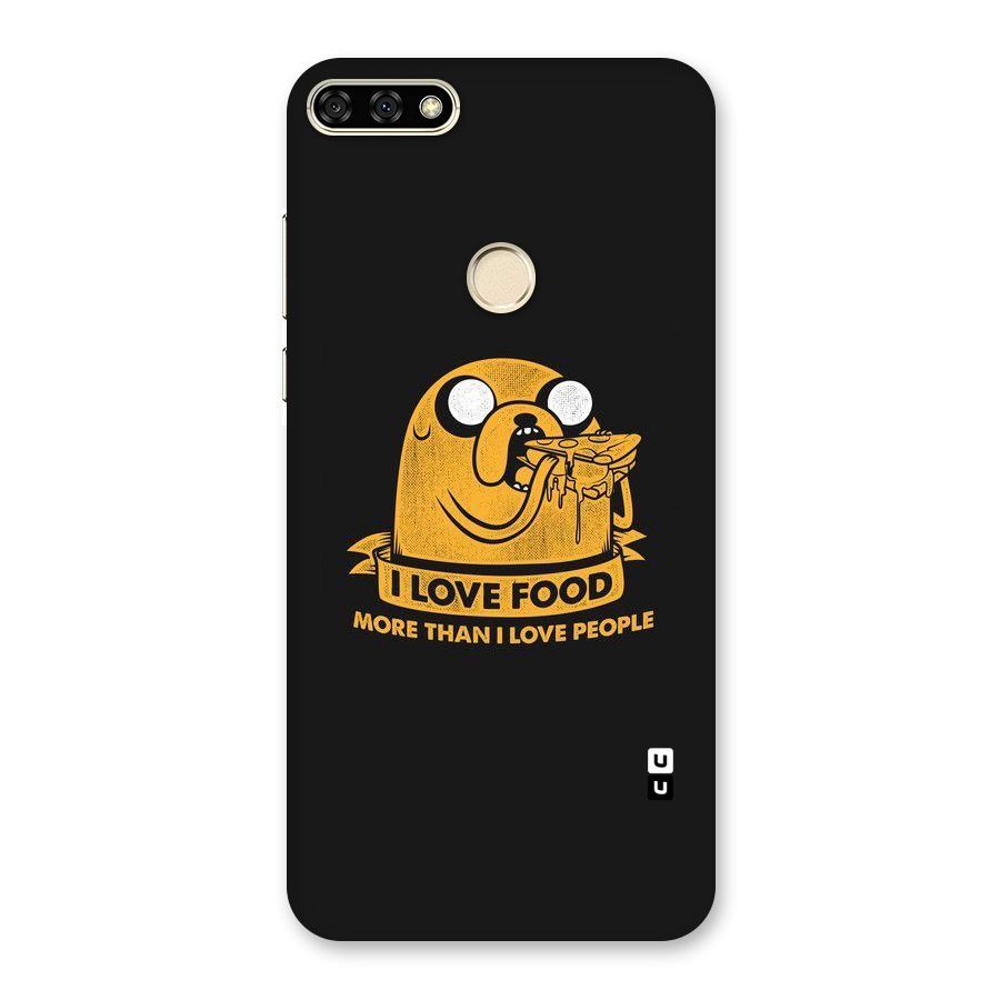 Love Food Back Case for Honor 7A