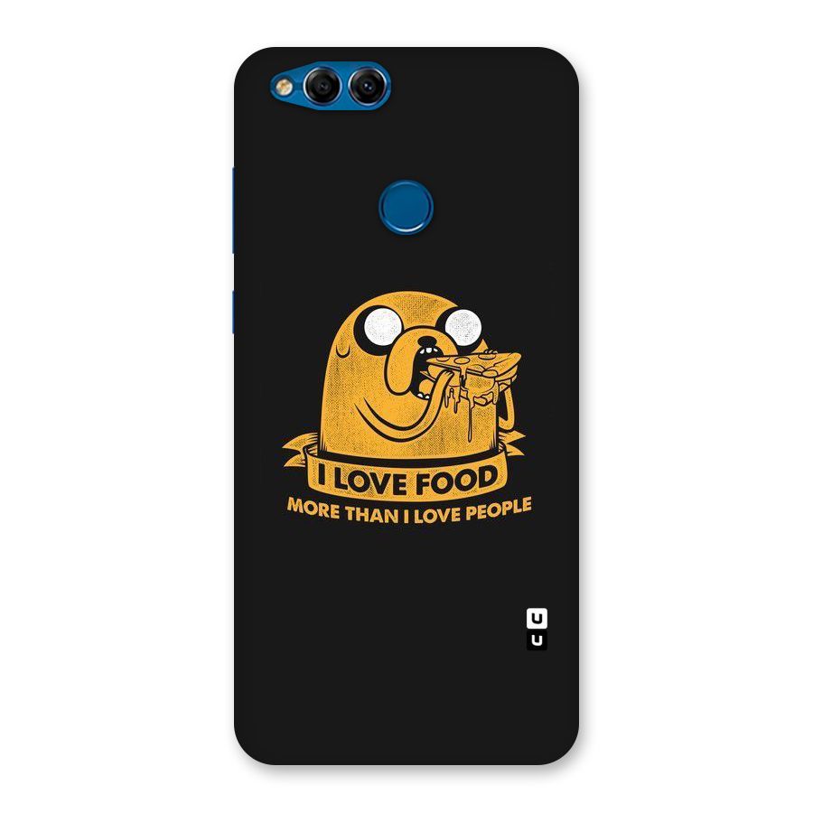 Love Food Back Case for Honor 7X