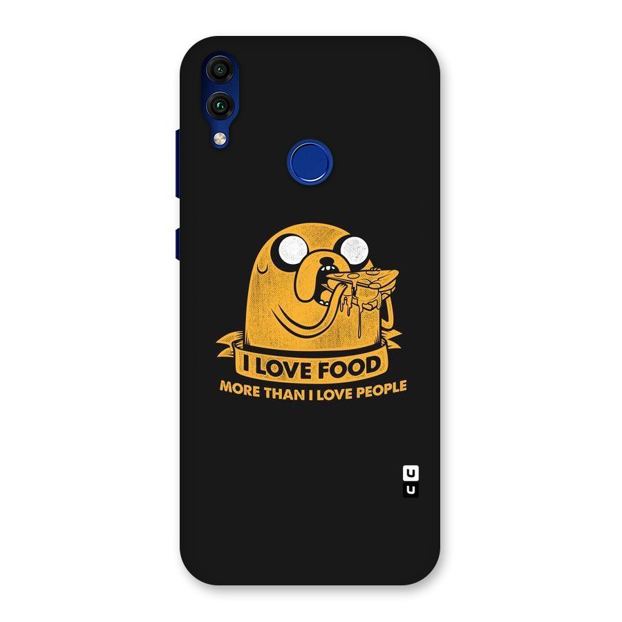 Love Food Back Case for Honor 8C