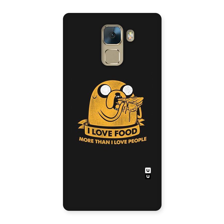 Love Food Back Case for Huawei Honor 7